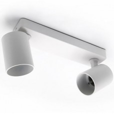 Φωτιστικό Σποτ 2xGU10 230V Αλουμινίου Λευκό 3-6020